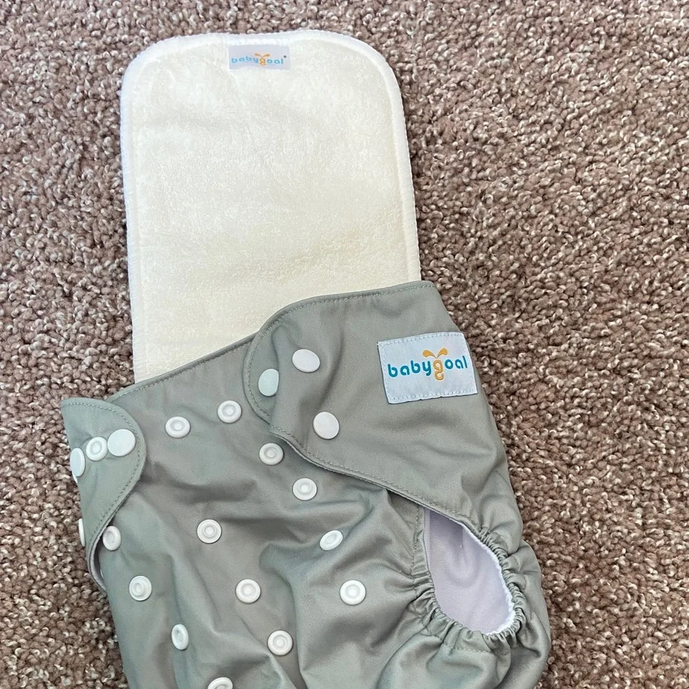 Reusable cloth baby diapers set of 4